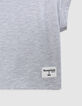 Grijs T-shirt lovertjes TAMAGOTCHI x IKKS meisjes-6
