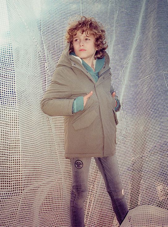 parka kaki ikks garçon automne hiver 22