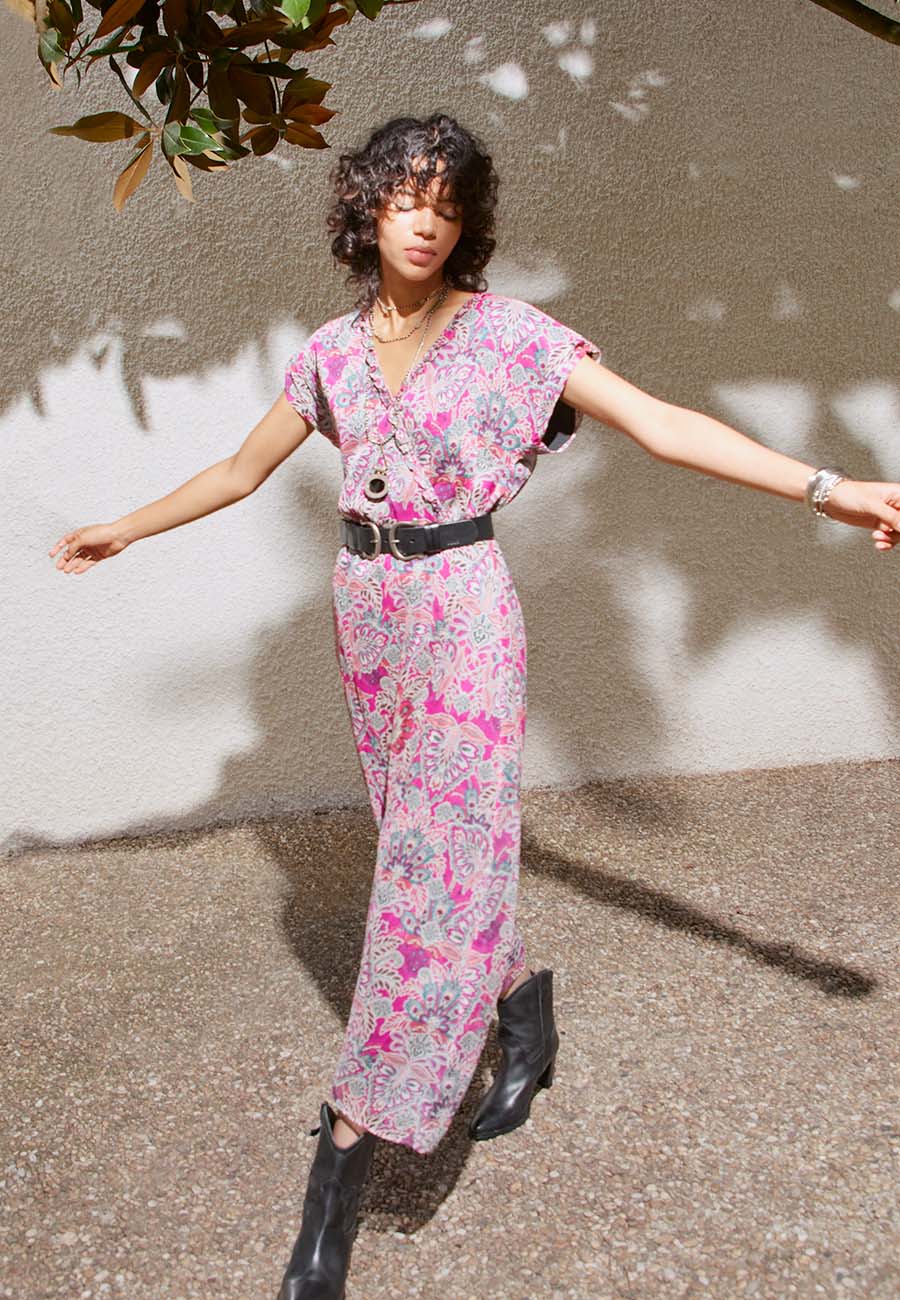 Robe sales ikks rose