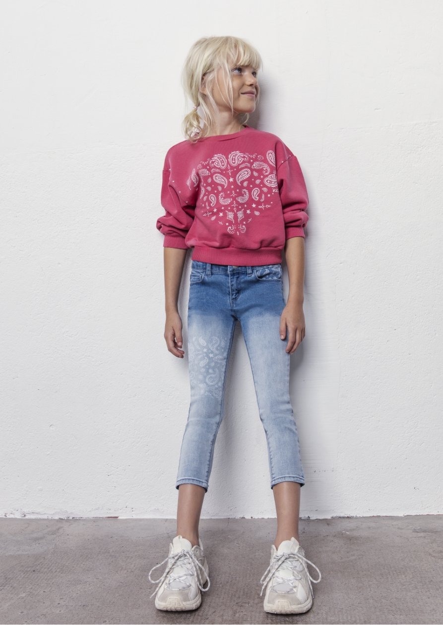 slim jeans denim ikks junior