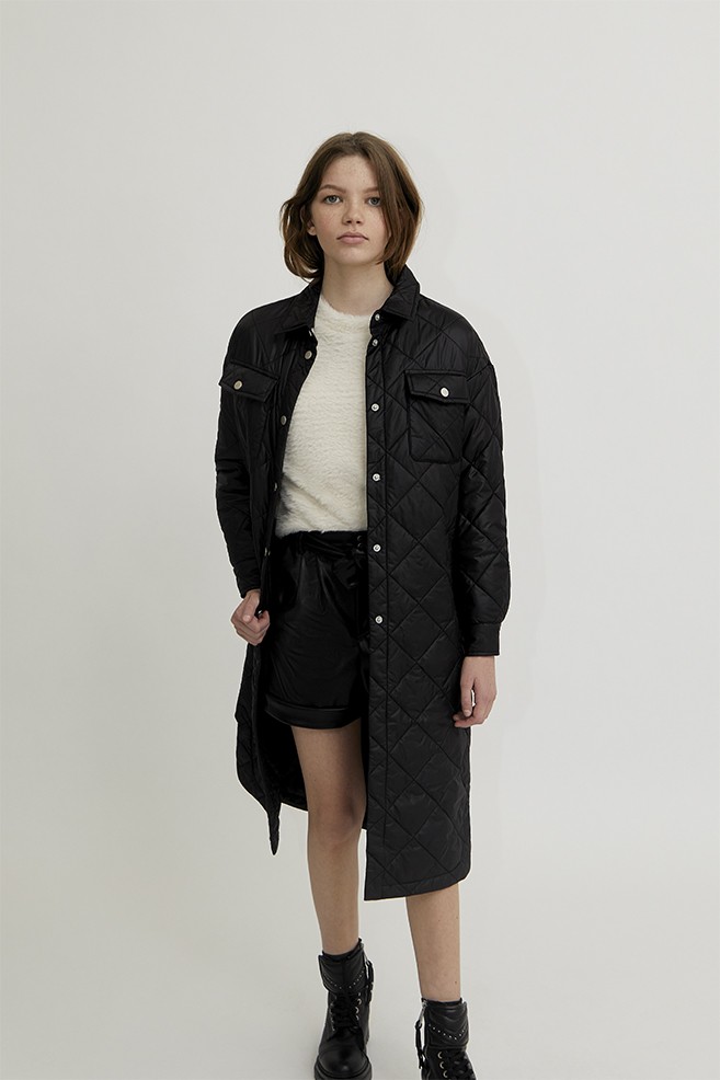 We Are Young ikks junior girl long padded jacket