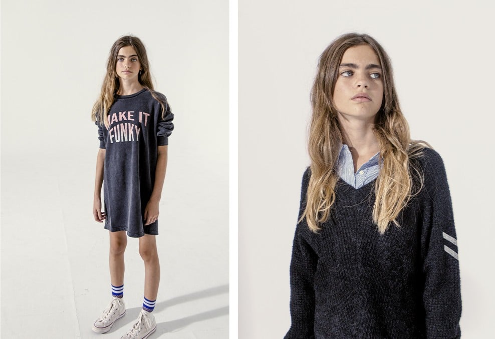 We Are Young ikks junior sweatshirt dress