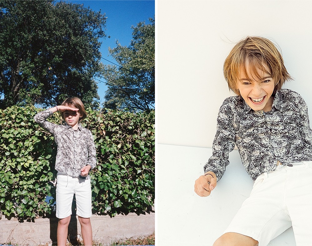 Camisa manga larga ikks kid niño
