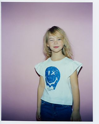 Tee-shirt SmileyWorld IKKS fille