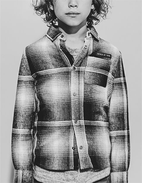 chemise à carreaux garçon ikks junior