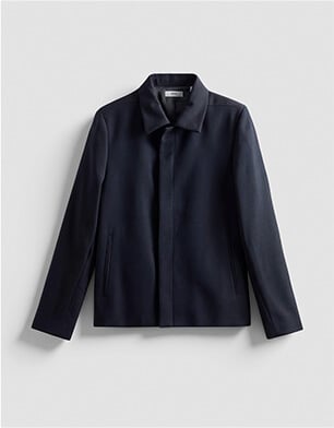 Blouson de costume marine