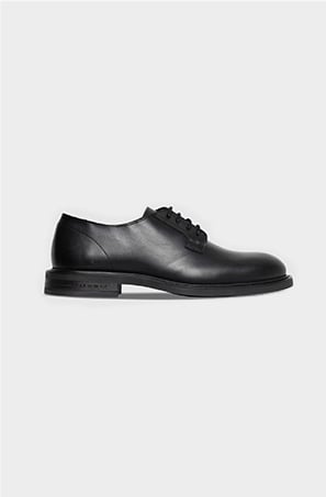 Derbies noirs cuir Homme