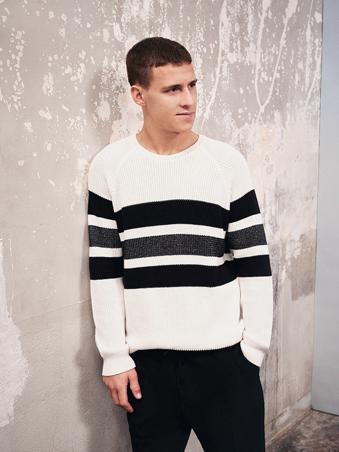 Pull tricot Homme IKKS
