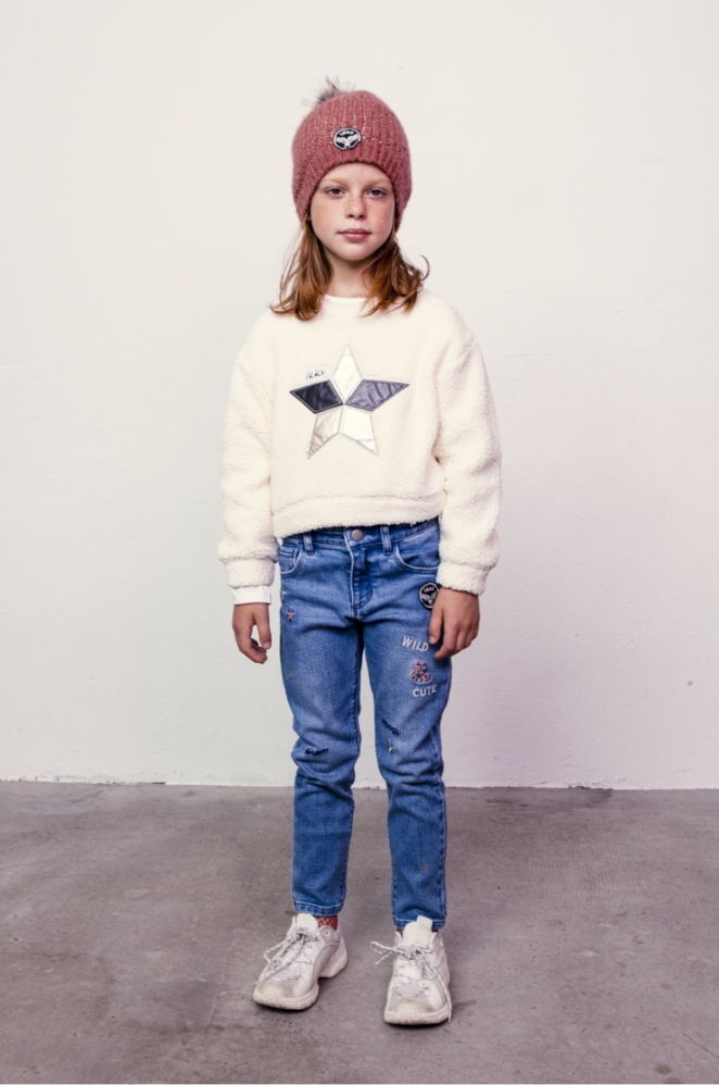 straight jeans ikks meisjes herfst winter 22