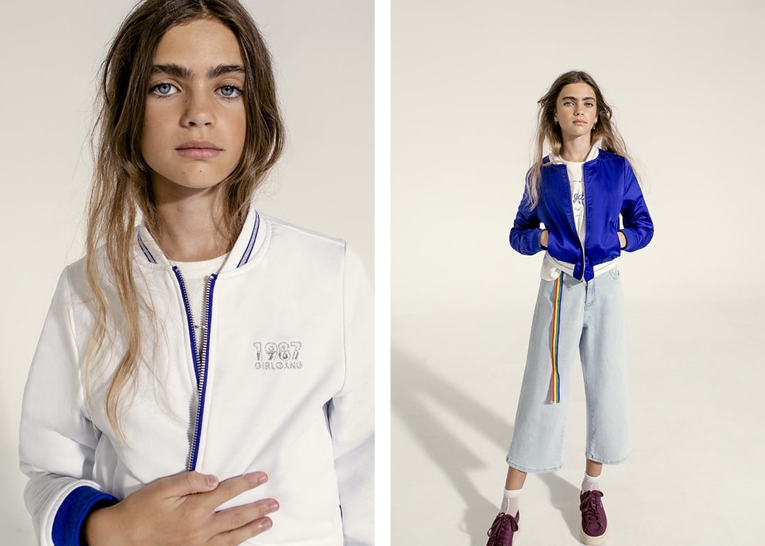 autumn winter 22 Ikks junior girl reversible jacket