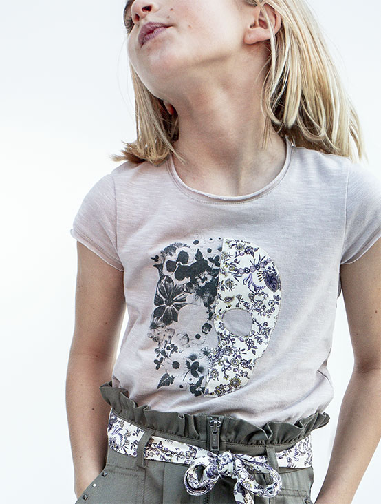 Army look E22 ikks kid girl