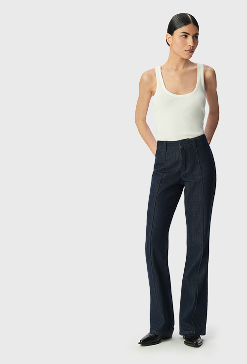 Thelma - Schmale Passform - Hohe Taille
