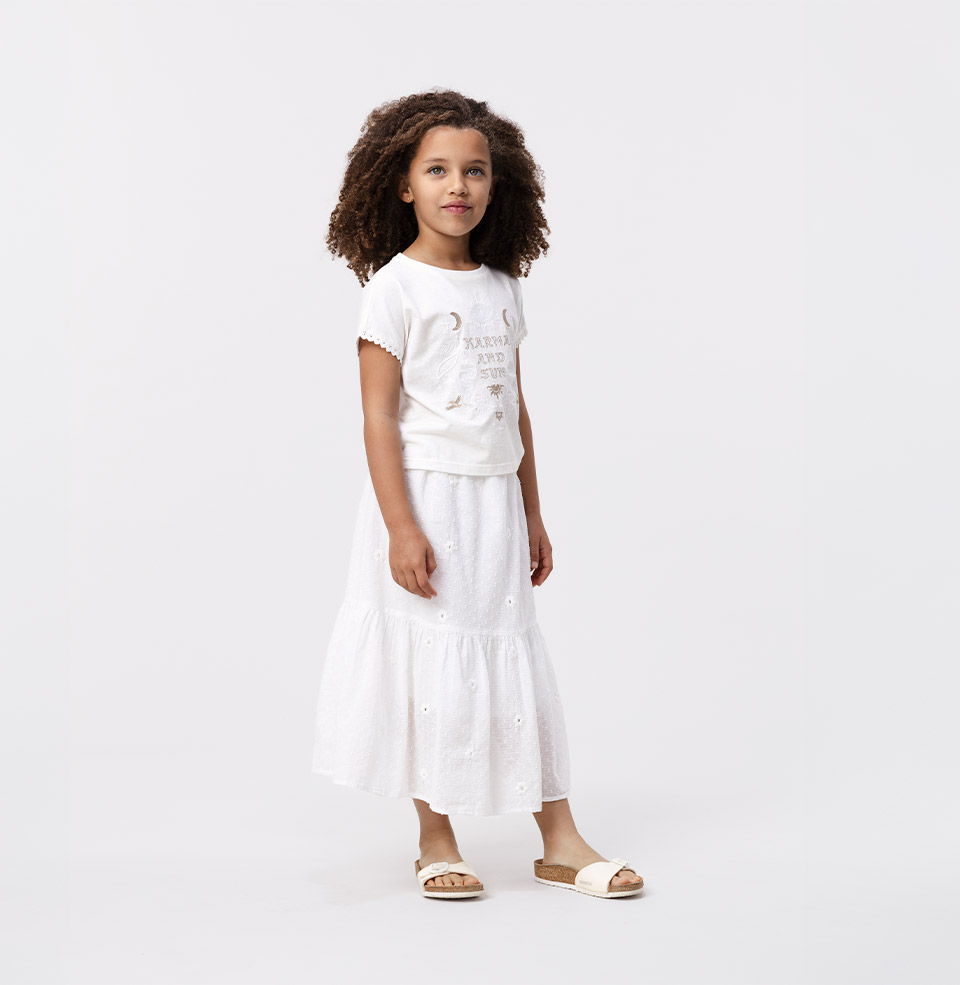 Pull IKKS Fille 12 Ans - 100% Coton Rayé, Col Cheminée - Occasion Très Bon état