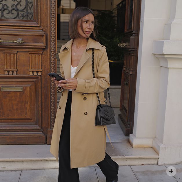 SAC THE 1 TIMELESS NOIR CUIR MATELASSÉ TAILLE S FEMME