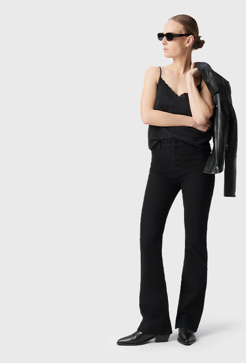 Jodie - Schmale Passform - Hohe Taille