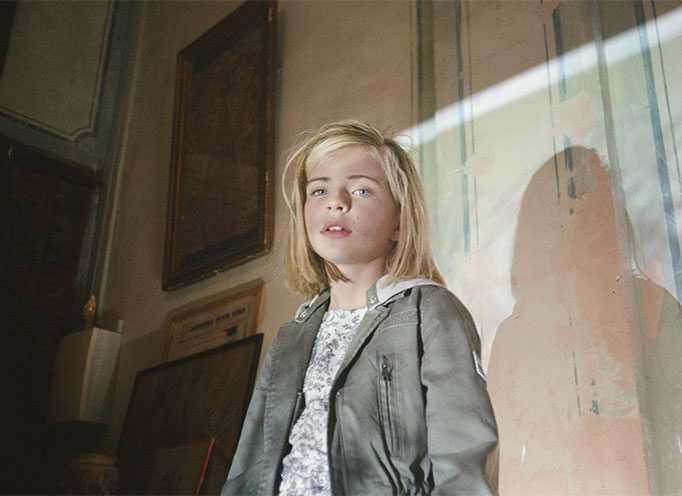 Kaki safari-jasje met kap ikks kid girl