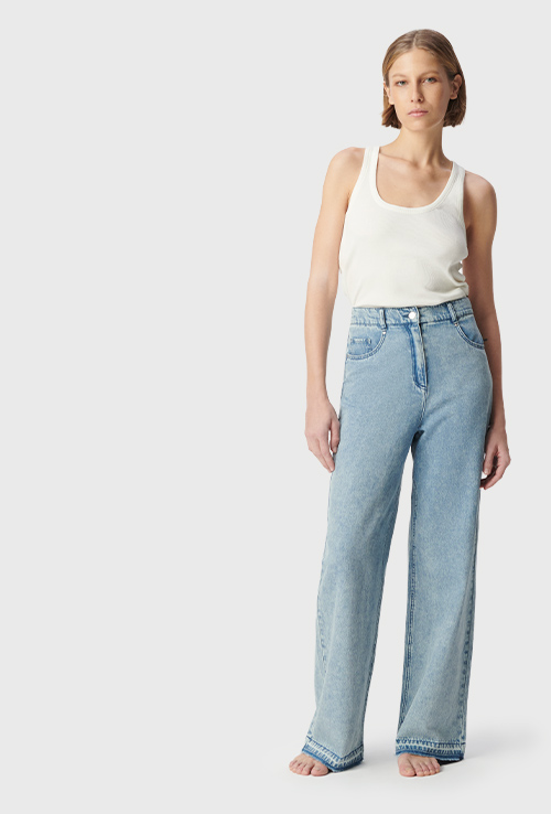 Edie - Weite Passform - Hohe Taille