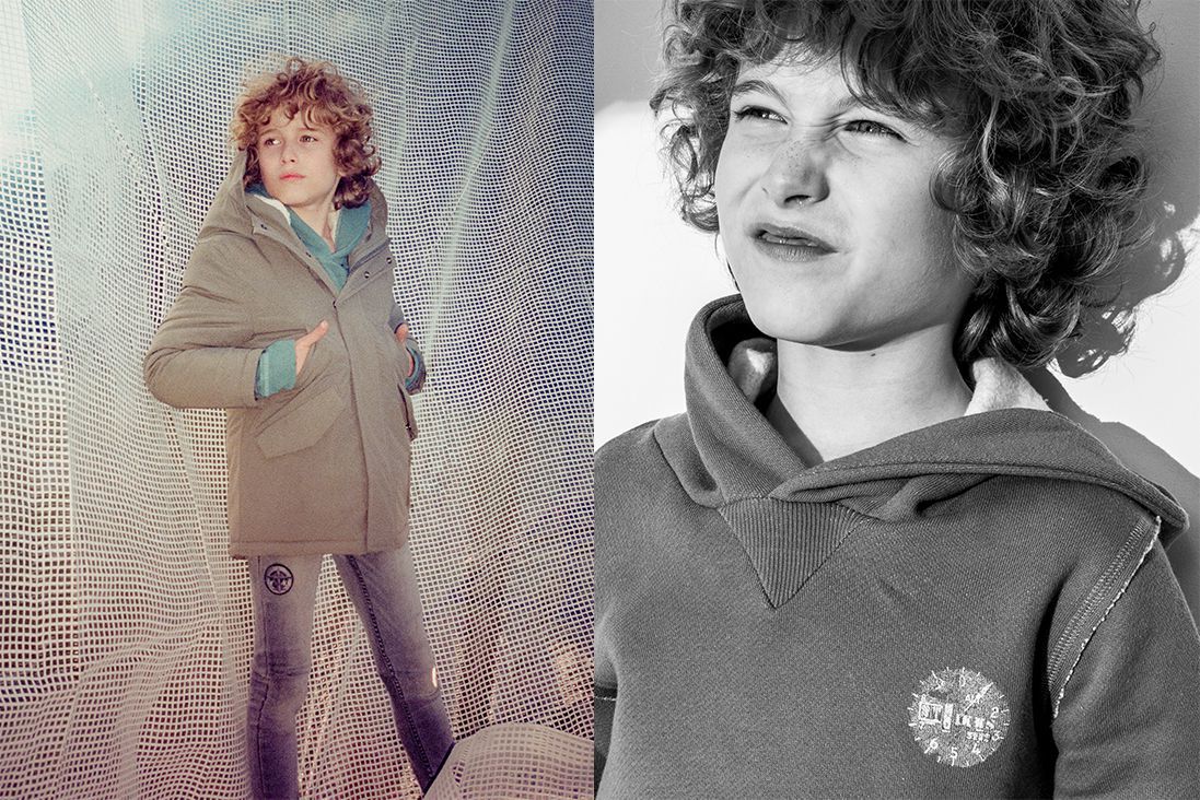 parka kaki ikks garçon automne hiver 22