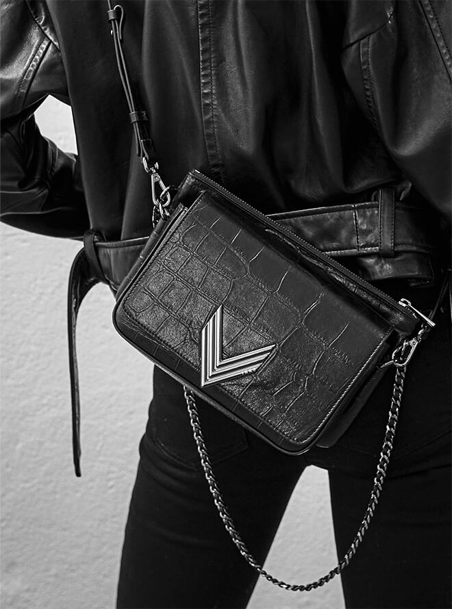Bag 111 Monica in Italian leather