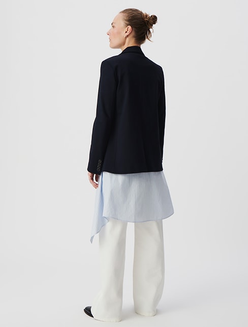 Marineblauer weiter Damenblazer