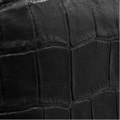 Cowhide lederen focus