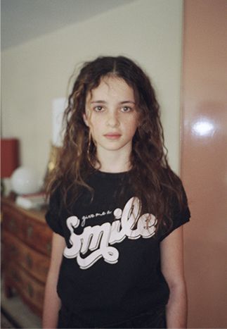 Way girl black slogan T-shirt