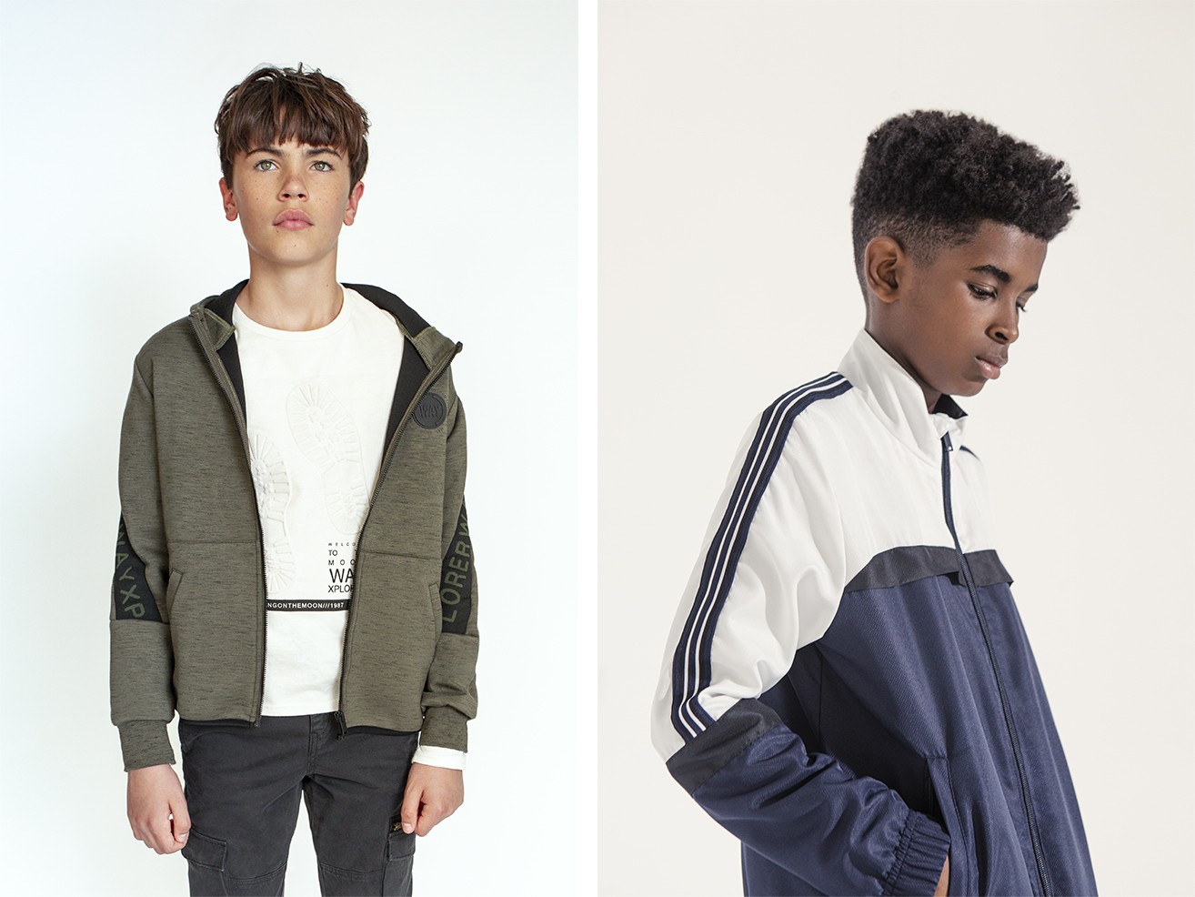 Ikks junior boy zip cardigan