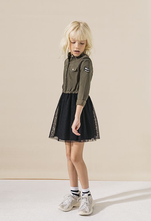robe collection neo explorer ikks junior fille