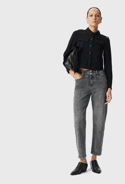 Alice - Schmale Passform - Hohe Taille