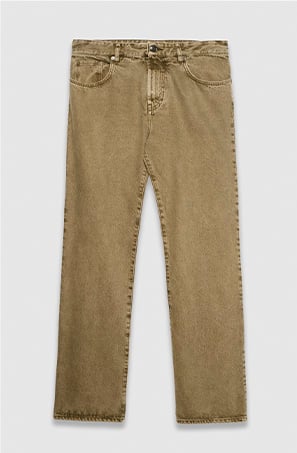 Khaki Herrenjeans Niel Straight