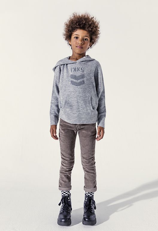 ikks junior boy army sweatshirt