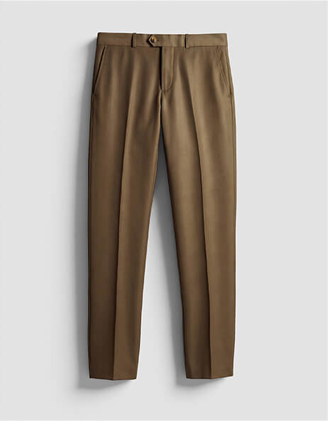 Pantalon de costume kaki