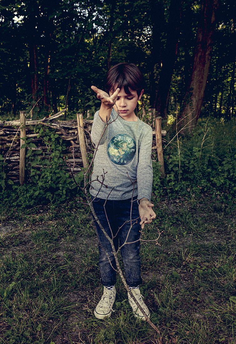 ikks junior boy autumn winter 22 grey T-shirt