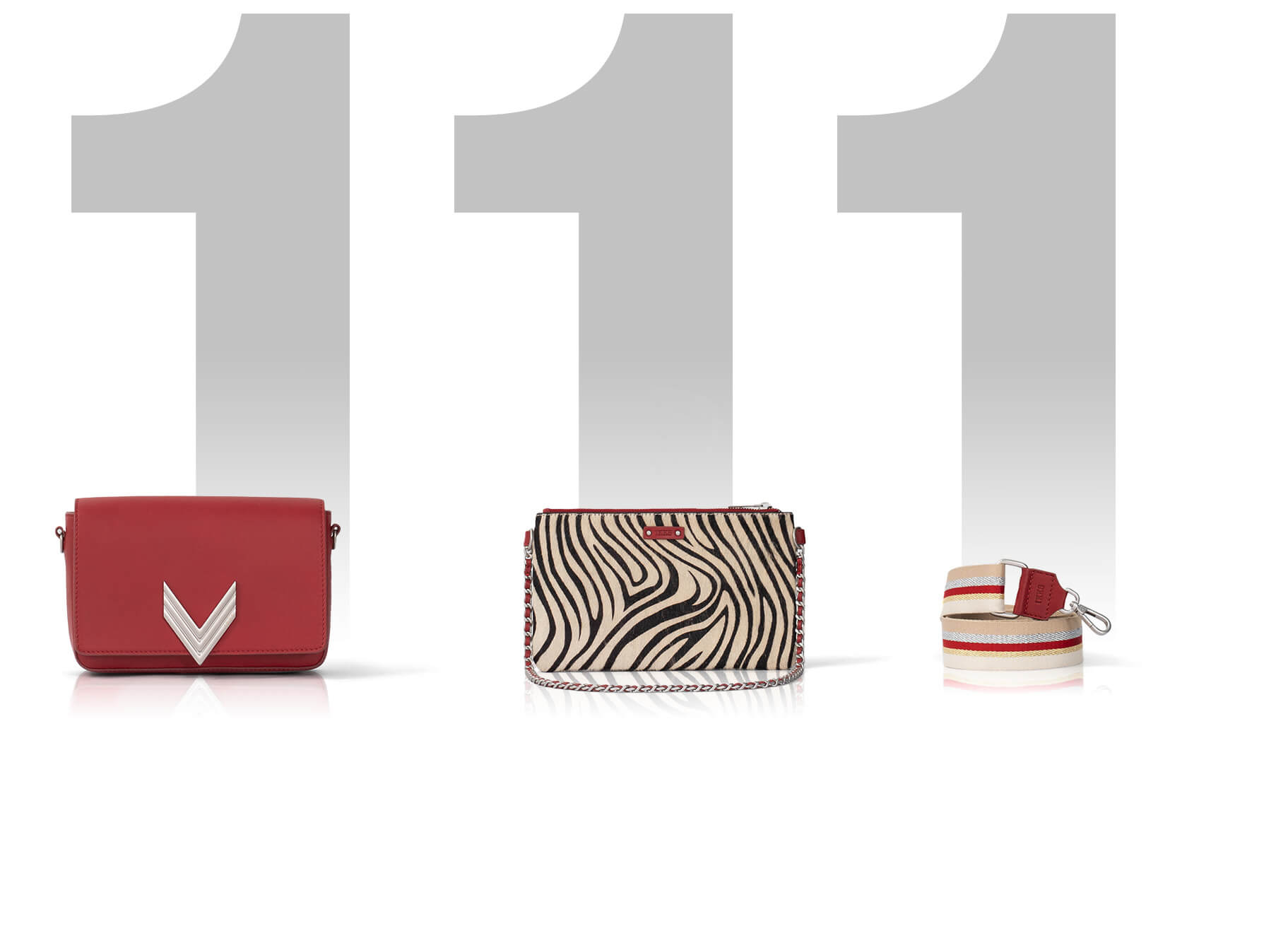 Bolsa 111 mezclar y combinar en tres juegos