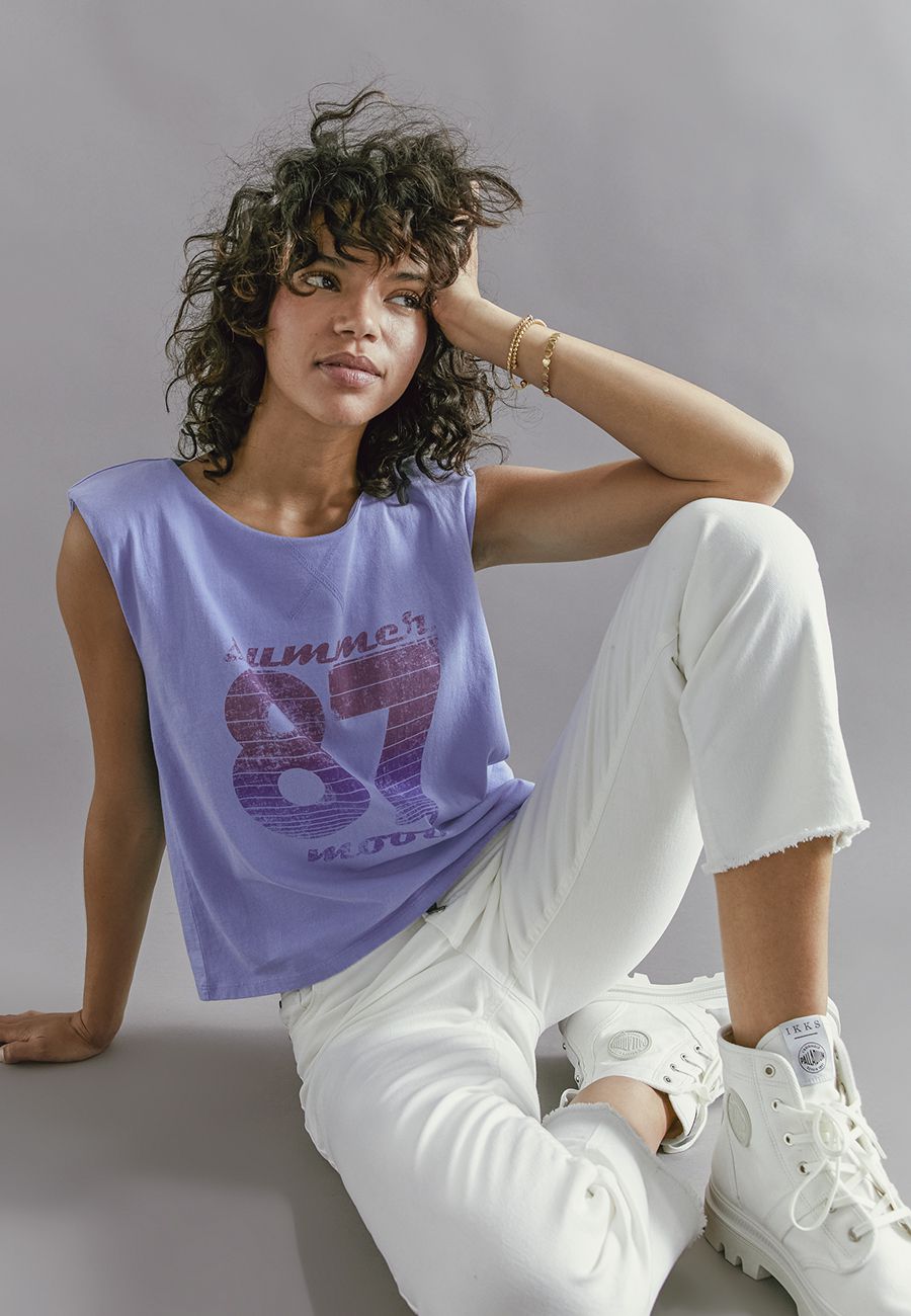 T-shirt violet IKKS WOMEN