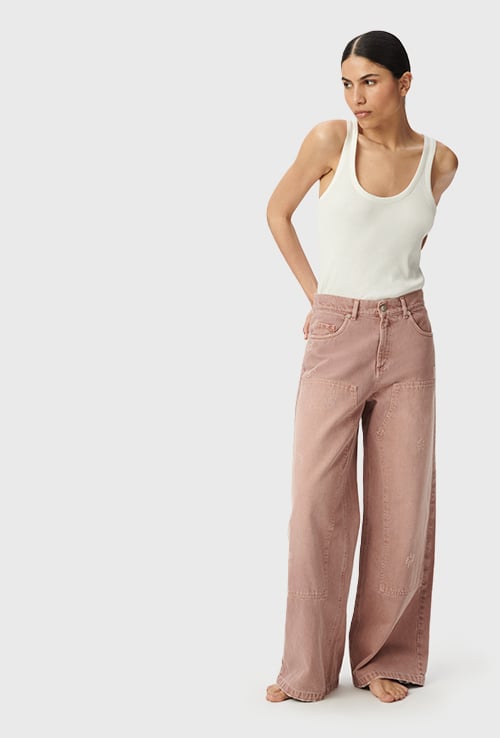 Mila - Weite Passform - Hohe Taille