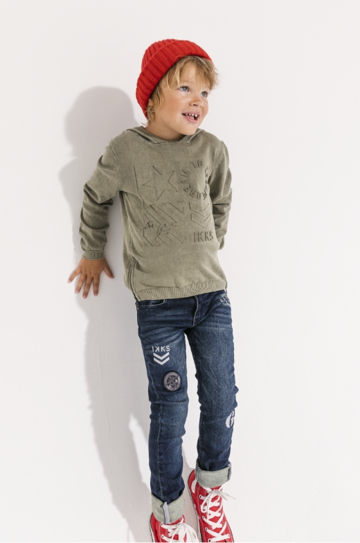 jean bleu denim ikks garçons