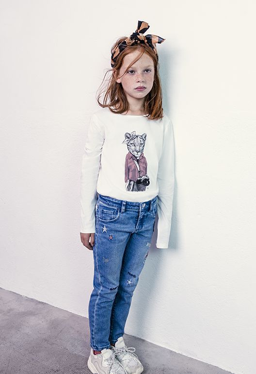sweat et jean fille ikks junior