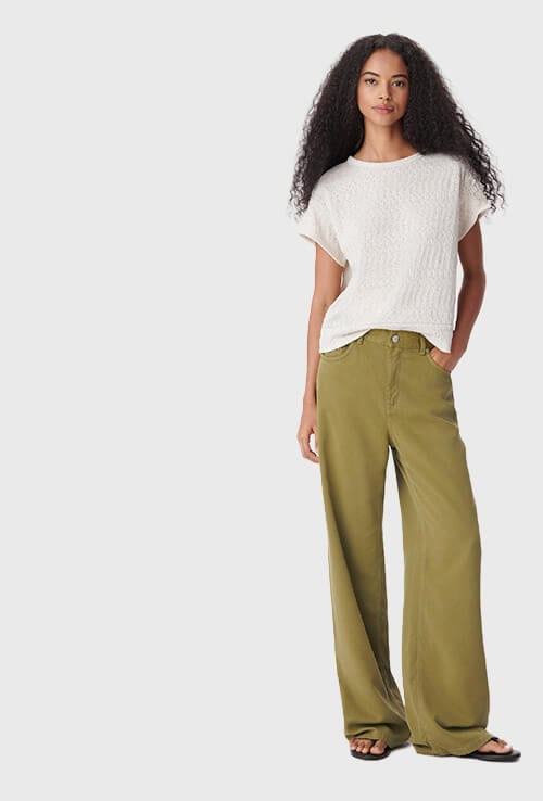 Edie - FIT LARGE - TAILLE HAUTE