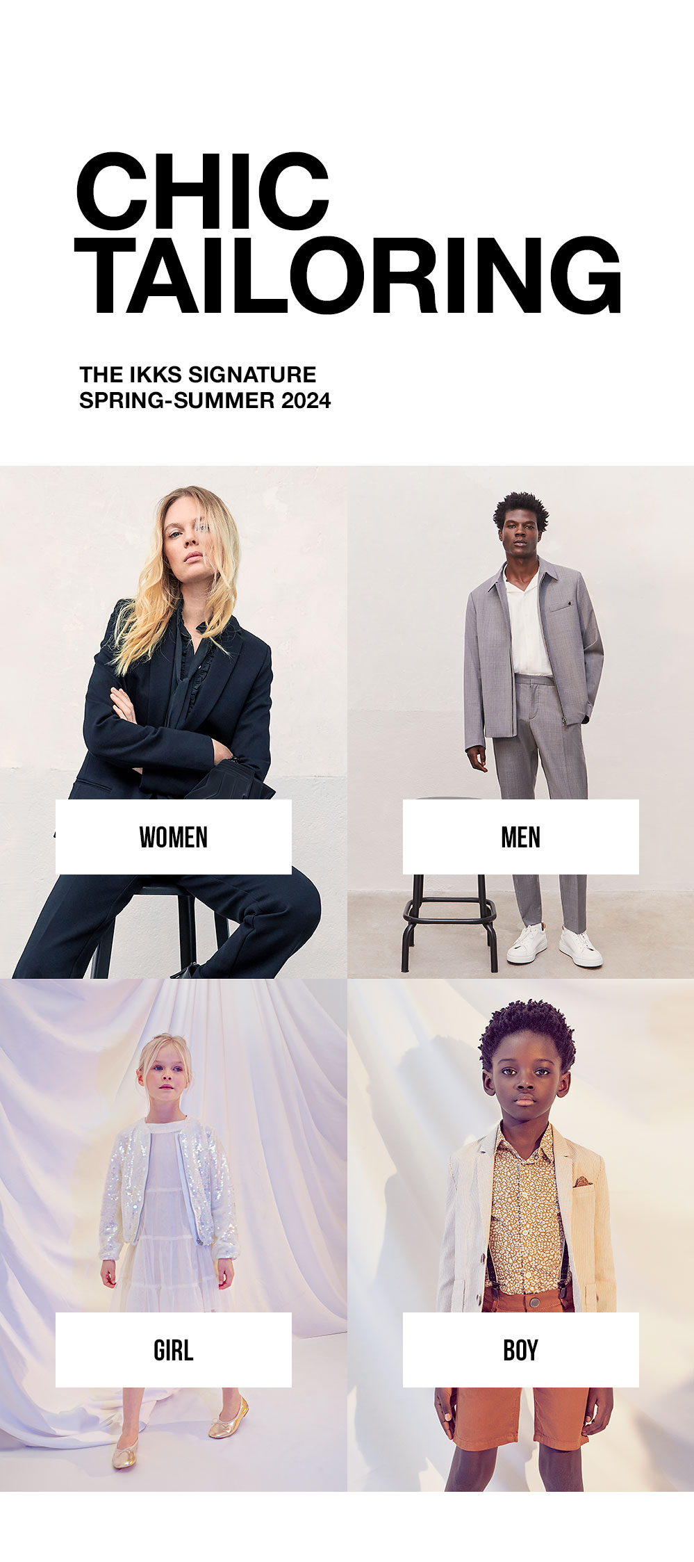 IKKS Official Online Shop Fashion for Women Men Kids