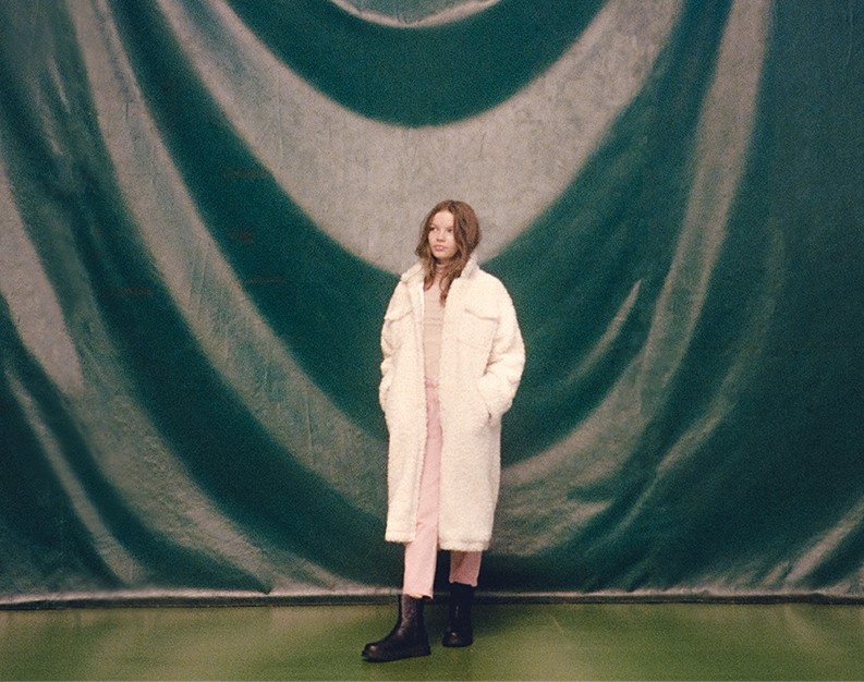 ikks junior girl autumn winter 22 coat