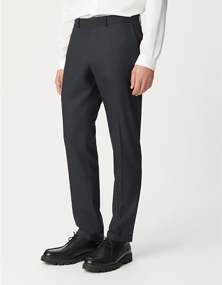 Marineblaue Herrenanzughose 